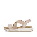 Remonte D1J50-31 Ανατομικό Δερμάτινο Πέδιλο Μπεζ 4cm Remonte D1J50-31 Ανατομικό Δερμάτινο Πέδιλο Μπεζ 4cm