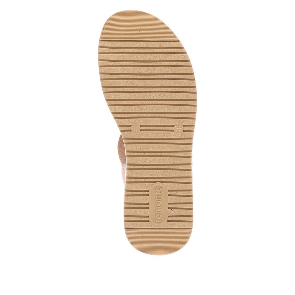 Remonte D1J50-31 Ανατομικό Δερμάτινο Πέδιλο Μπεζ 4cm Remonte D1J50-31 Ανατομικό Δερμάτινο Πέδιλο Μπεζ 4cm
