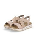 Remonte D1J50-31 Ανατομικό Δερμάτινο Πέδιλο Μπεζ 4cm Remonte D1J50-31 Ανατομικό Δερμάτινο Πέδιλο Μπεζ 4cm