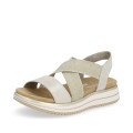 Remonte D1J50-90 Anatomical Leather Sandal Gold 4cm Remonte D1J50-90 Anatomical Leather Sandal Gold 4cm