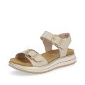 Remonte D1J51-80 Anatomical Leather Sandal Beige 4cm Remonte D1J51-80 Anatomical Leather Sandal Beige 4cm