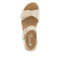 Remonte D1J51-80 Anatomical Leather Sandal Beige 4cm Remonte D1J51-80 Anatomical Leather Sandal Beige 4cm