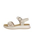 Remonte D1J51-80 Anatomical Leather Sandal Beige 4cm Remonte D1J51-80 Anatomical Leather Sandal Beige 4cm