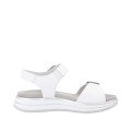 Remonte D1J51-81 Anatomical Leather Sandal White 4cm Remonte D1J51-81 Anatomical Leather Sandal White 4cm
