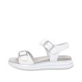 Remonte D1J51-81 Anatomical Leather Sandal White 4cm Remonte D1J51-81 Anatomical Leather Sandal White 4cm