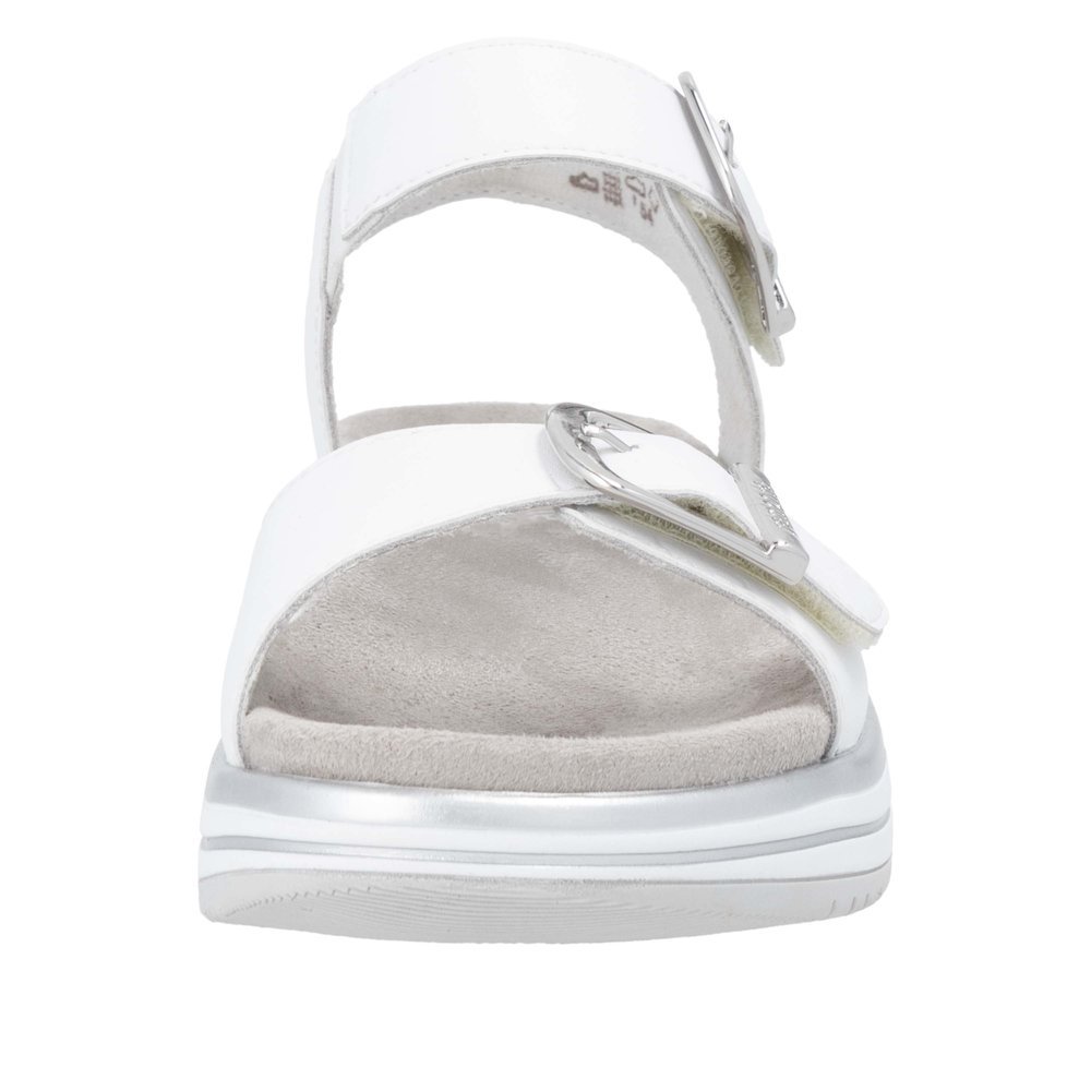 Remonte D1J51-81 Anatomical Leather Sandal White 4cm Remonte D1J51-81 Anatomical Leather Sandal White 4cm