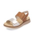 Remonte D1J53-22 Anatomical Leather Sandal Brown 4cm Remonte D1J53-22 Anatomical Leather Sandal Brown 4cm