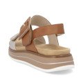 Remonte D1J53-22 Anatomical Leather Sandal Brown 4cm Remonte D1J53-22 Anatomical Leather Sandal Brown 4cm