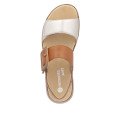 Remonte D1J53-22 Anatomical Leather Sandal Brown 4cm Remonte D1J53-22 Anatomical Leather Sandal Brown 4cm