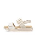 Remonte D1J53-90 Anatomical Leather Sandal Beige 4cm Remonte D1J53-90 Anatomical Leather Sandal Beige 4cm