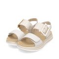 Remonte D1J53-90 Anatomical Leather Sandal Beige 4cm Remonte D1J53-90 Anatomical Leather Sandal Beige 4cm