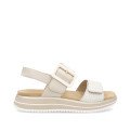 Remonte D1J53-90 Anatomical Leather Sandal Beige 4cm Remonte D1J53-90 Anatomical Leather Sandal Beige 4cm