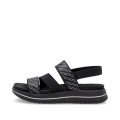 Remonte D1J59-03 Anatomical Leather Sandal Black 4cm Remonte D1J59-03 Anatomical Leather Sandal Black 4cm