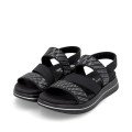 Remonte D1J59-03 Anatomical Leather Sandal Black 4cm Remonte D1J59-03 Anatomical Leather Sandal Black 4cm