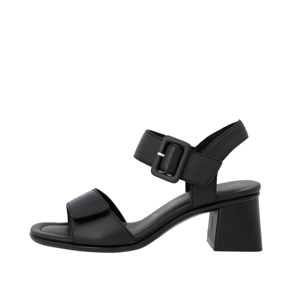 Remonte D1K51-00 Anatomical Leather Sandal Black 5cm Remonte D1K51-00 Anatomical Leather Sandal Black 5cm