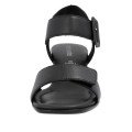 Remonte D1K51-00 Anatomical Leather Sandal Black 5cm Remonte D1K51-00 Anatomical Leather Sandal Black 5cm