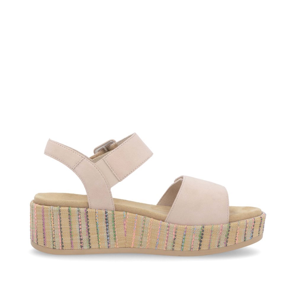 Remonte D1N54-60 Anatomical Leather Platform Beige 4.5cm Remonte D1N54-60 Anatomical Leather Platform Beige 4.5cm