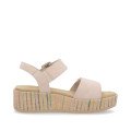 Remonte D1N54-60 Anatomical Leather Platform Beige 4.5cm Remonte D1N54-60 Anatomical Leather Platform Beige 4.5cm