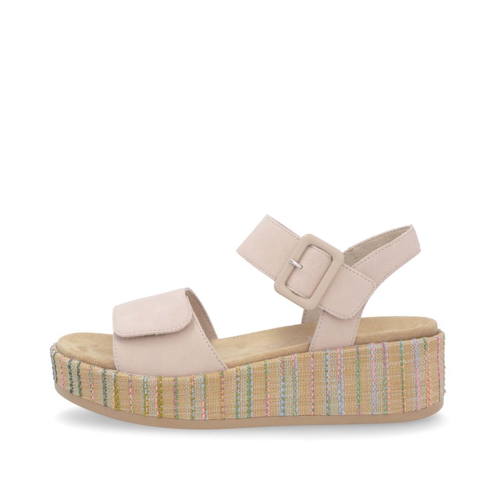 Remonte D1N54-60 Anatomical Leather Platform Beige 4.5cm Remonte D1N54-60 Anatomical Leather Platform Beige 4.5cm