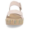 Remonte D1N54-60 Anatomical Leather Platform Beige 4.5cm Remonte D1N54-60 Anatomical Leather Platform Beige 4.5cm
