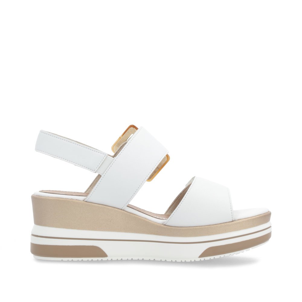 Remonte D1P50-80 Anatomic Leather Wedge White 5cm Remonte D1P50-80 Anatomic Leather Wedge White 5cm
