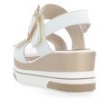 Remonte D1P50-80 Anatomic Leather Wedge White 5cm Remonte D1P50-80 Anatomic Leather Wedge White 5cm