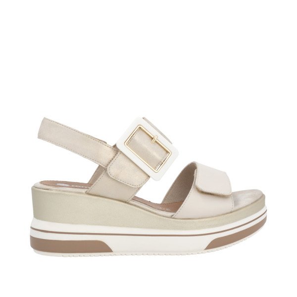 Remonte D1P50-91 Anatomic Leather Wedge Gold 5cm Remonte D1P50-91 Anatomic Leather Wedge Gold 5cm