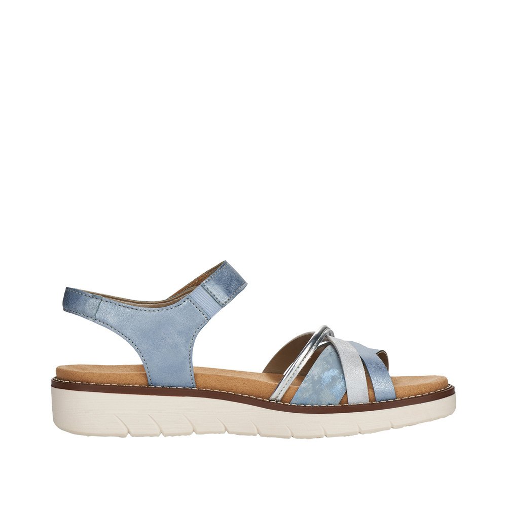 Remonte D2058-12 Anatomical Leather Sandal Blue Remonte D2058-12 Anatomical Leather Sandal Blue