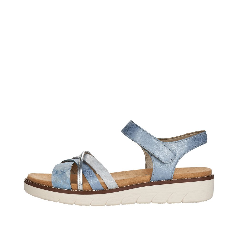 Remonte D2058-12 Anatomical Leather Sandal Blue Remonte D2058-12 Anatomical Leather Sandal Blue