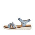 Remonte D2058-12 Anatomical Leather Sandal Blue Remonte D2058-12 Anatomical Leather Sandal Blue