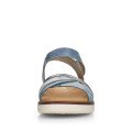 Remonte D2058-12 Anatomical Leather Sandal Blue Remonte D2058-12 Anatomical Leather Sandal Blue