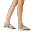 Remonte D2058-12 Anatomical Leather Sandal Blue Remonte D2058-12 Anatomical Leather Sandal Blue