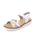 Remonte D2058-80 Anatomical Leather Sandal White Remonte D2058-80 Anatomical Leather Sandal White