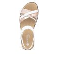 Remonte D2058-80 Anatomical Leather Sandal White Remonte D2058-80 Anatomical Leather Sandal White