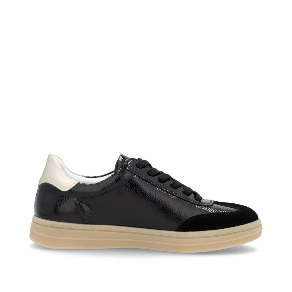 Remonte D2C01-03 Ανατομικό Δερμάτινο Sneaker Μαύρο Remonte D2C01-03 Ανατομικό Δερμάτινο Sneaker Μαύρο