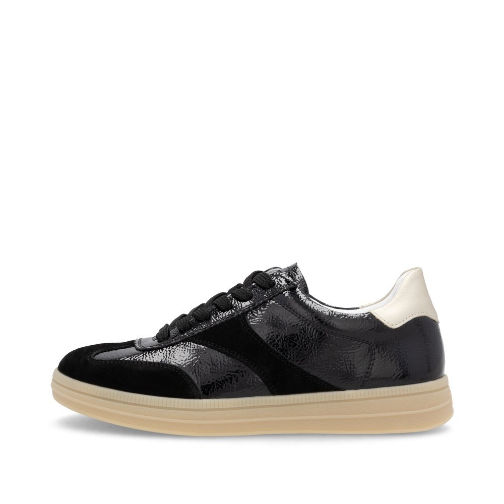 Remonte D2C01-03 Ανατομικό Δερμάτινο Sneaker Μαύρο Remonte D2C01-03 Ανατομικό Δερμάτινο Sneaker Μαύρο