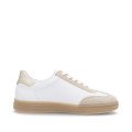 Remonte D2C01-81 Anatomical Leather Sneaker White Beige Remonte D2C01-81 Anatomical Leather Sneaker White Beige