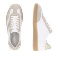 Remonte D2C01-81 Anatomical Leather Sneaker White Beige Remonte D2C01-81 Anatomical Leather Sneaker White Beige