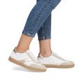 Remonte D2C01-81 Anatomical Leather Sneaker White Beige Remonte D2C01-81 Anatomical Leather Sneaker White Beige