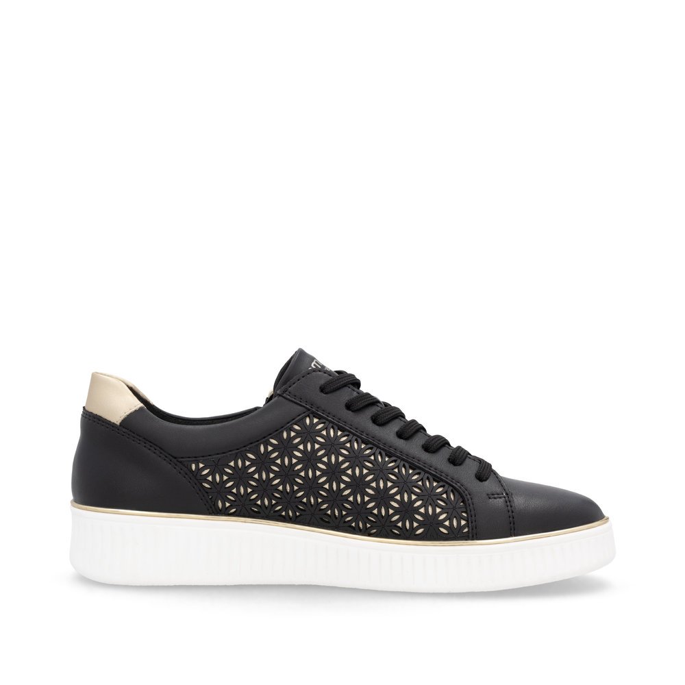 Remonte D2E03-03 Anatomical Leather Sneaker Black Remonte D2E03-03 Anatomical Leather Sneaker Black