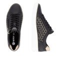 Remonte D2E03-03 Anatomical Leather Sneaker Black Remonte D2E03-03 Anatomical Leather Sneaker Black
