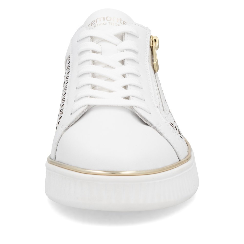 Remonte D2E03-80 Anatomical Leather Sneaker White Remonte D2E03-80 Anatomical Leather Sneaker White