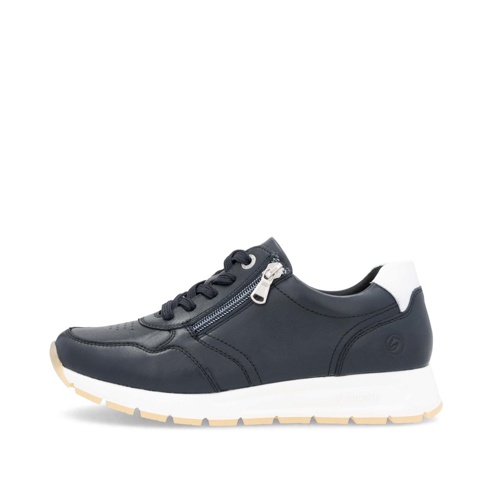 Remonte D2G01-14 Anatomical Leather Sneaker Blue Remonte D2G01-14 Anatomical Leather Sneaker Blue