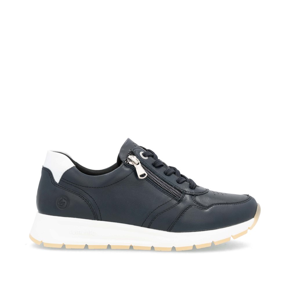 Remonte D2G01-14 Anatomical Leather Sneaker Blue Remonte D2G01-14 Anatomical Leather Sneaker Blue