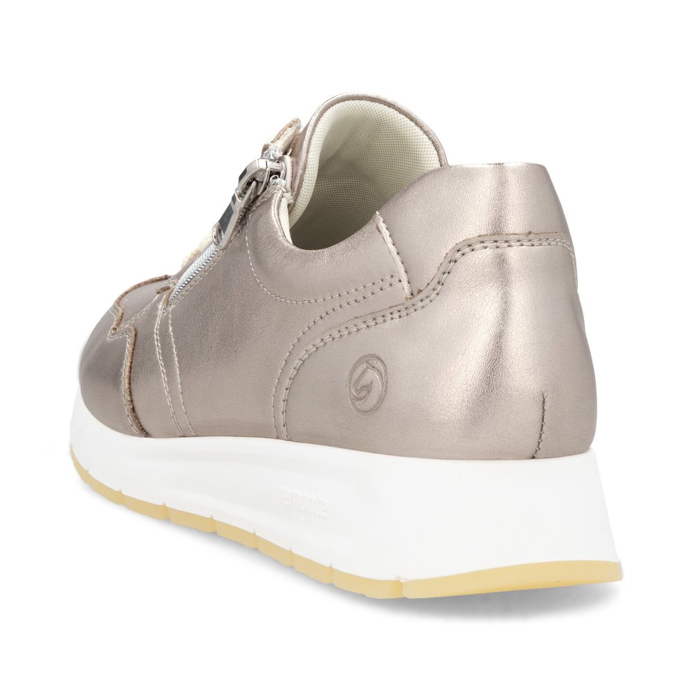 Remonte D2G01-90 Anatomical Leather Sneaker Gold Remonte D2G01-90 Anatomical Leather Sneaker Gold
