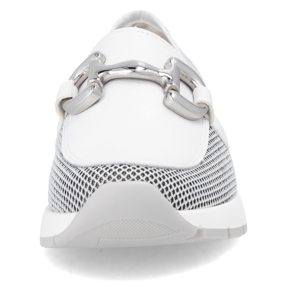 Remonte D2G02-80 Anatomical Leather Moccasin White Remonte D2G02-80 Anatomical Leather Moccasin White