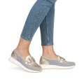 Remonte D2G02-90 Anatomical Leather Moccasin Gold Remonte D2G02-90 Anatomical Leather Moccasin Gold
