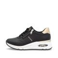 Remonte D2H01-03 Ανατομικό Δερμάτινο Sneaker Μαύρο Remonte D2H01-03 Ανατομικό Δερμάτινο Sneaker Μαύρο