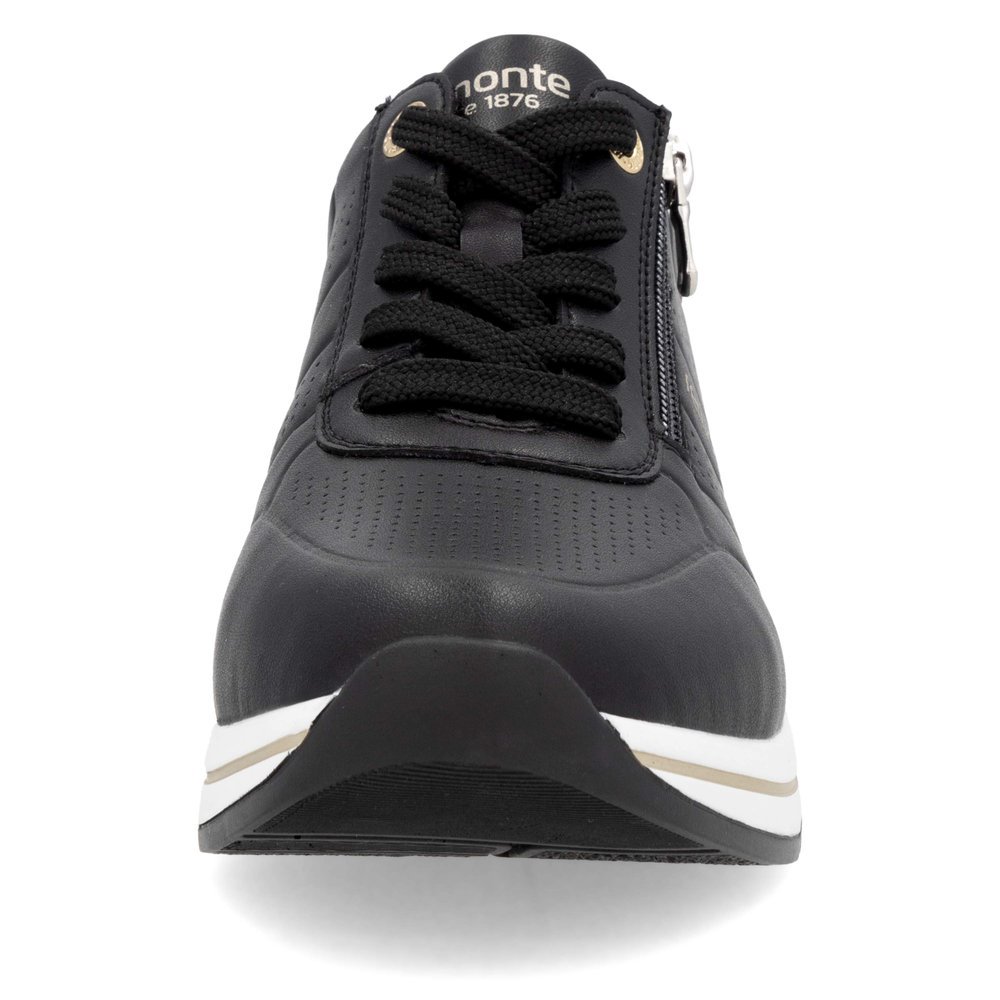 Remonte D2H01-03 Ανατομικό Δερμάτινο Sneaker Μαύρο Remonte D2H01-03 Ανατομικό Δερμάτινο Sneaker Μαύρο