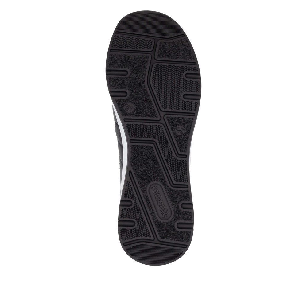 Remonte D2H01-03 Ανατομικό Δερμάτινο Sneaker Μαύρο Remonte D2H01-03 Ανατομικό Δερμάτινο Sneaker Μαύρο